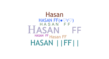 Bijnaam - Hasanff