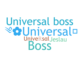 Bijnaam - Universal