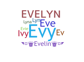 Bijnaam - Evelyn