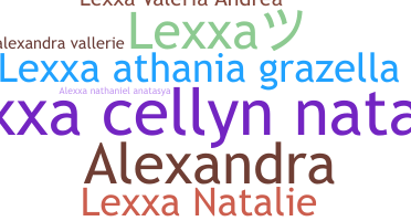 Bijnaam - Lexxa