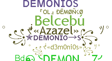 Bijnaam - demonios