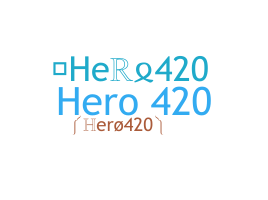 Bijnaam - Hero420