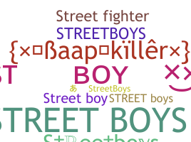 Bijnaam - Streetboys