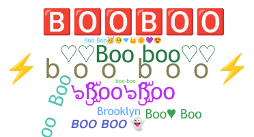 Bijnaam - Booboo