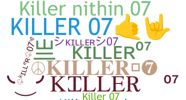 Bijnaam - Killer07