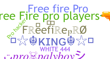 Bijnaam - freefirepro