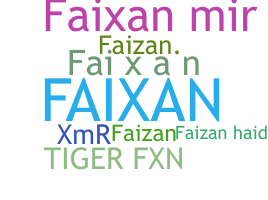 Bijnaam - Faixan