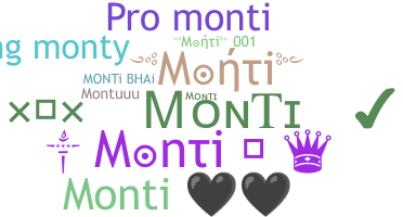 Bijnaam - Monti