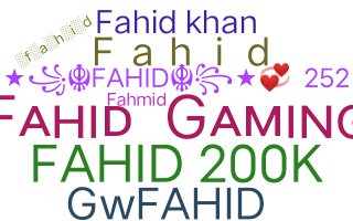 Bijnaam - Fahid