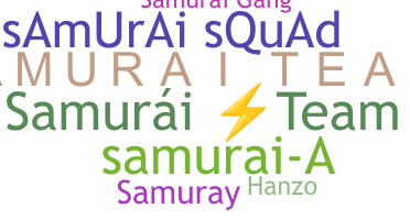 Bijnaam - SamuraiTeam