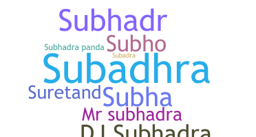 Bijnaam - Subhadra