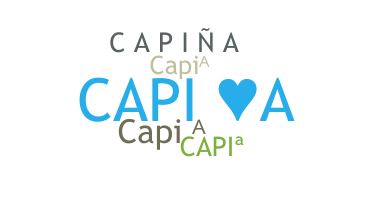 Bijnaam - Capia