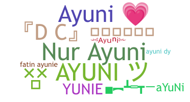 Bijnaam - Ayuni