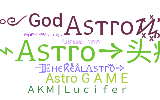 Bijnaam - Astro