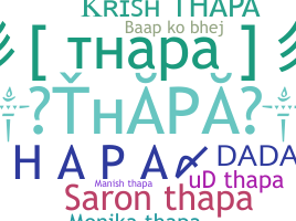 Bijnaam - Thapa