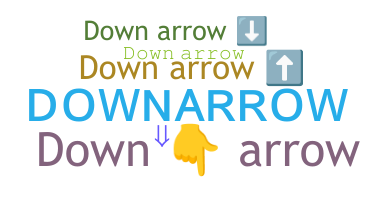 Bijnaam - downarrow