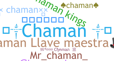 Bijnaam - Chaman
