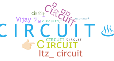 Bijnaam - Circuit