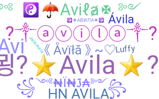 Bijnaam - Avila