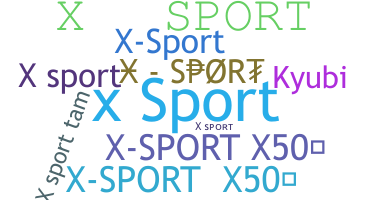 Bijnaam - Xsport
