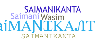 Bijnaam - Saimanikanta