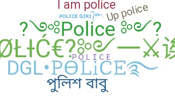 Bijnaam - Police
