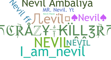 Bijnaam - Nevil