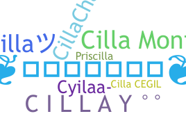 Bijnaam - Cilla