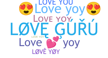 Bijnaam - Loveyoy