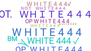 Bijnaam - White444