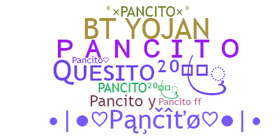 Bijnaam - Pancito