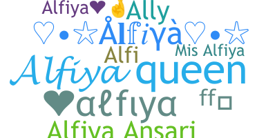 Bijnaam - Alfiya
