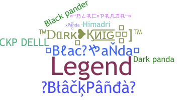 Bijnaam - BlackPanda