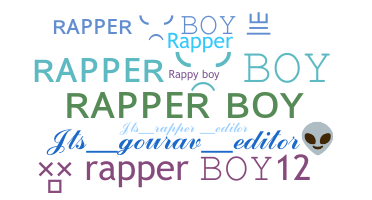 Bijnaam - rapperboy