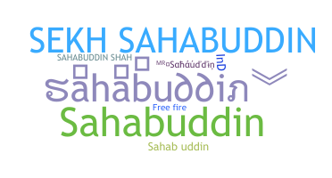 Bijnaam - sahabuddin