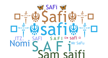 Bijnaam - Safi
