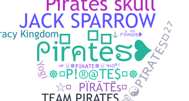 Bijnaam - Pirates