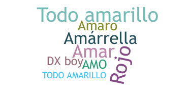 Bijnaam - Amarillo