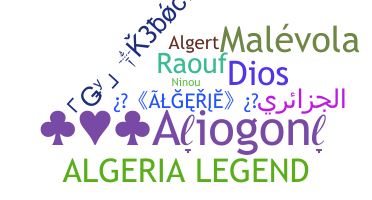 Bijnaam - Algeria