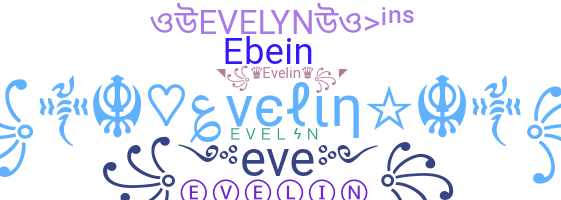 Bijnaam - Evelin
