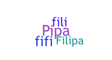 Bijnaam - Filipa
