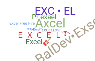 Bijnaam - Excel