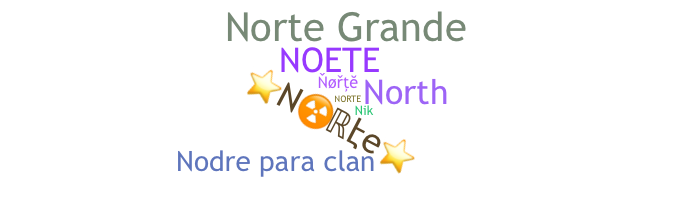 Bijnaam - Norte