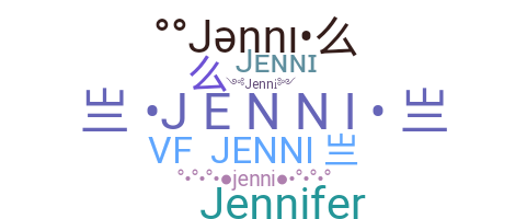 Bijnaam - Jenni