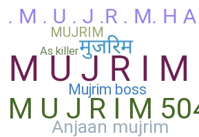 Bijnaam - Mujrim