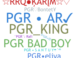Bijnaam - PGR