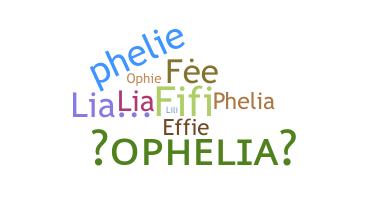 Bijnaam - Ophelia