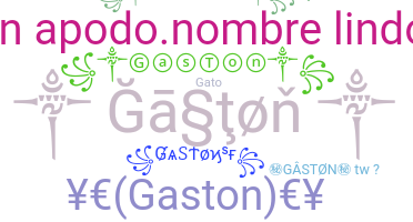 Bijnaam - Gaston