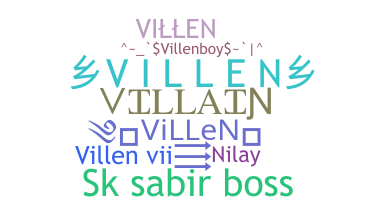 Bijnaam - ViLLeN