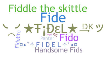 Bijnaam - Fidel